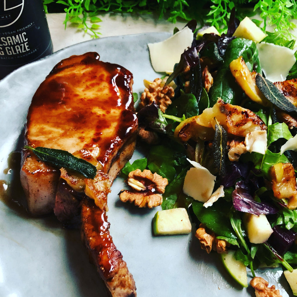 Pork , Apple & Walnut Salad – Basketcase Gourmet
