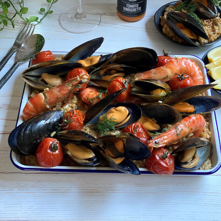 Baked Mussel Risotto