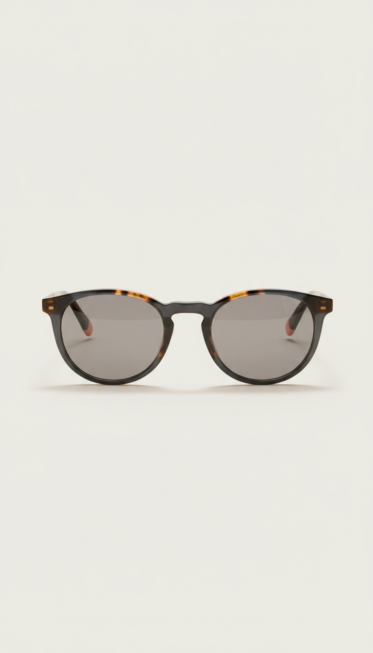 Sable Round Acetate Sunglasses