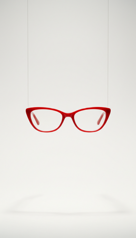 Signal Yellow acetate square frame